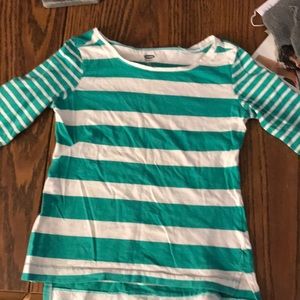 Girls quarter length sleeve top